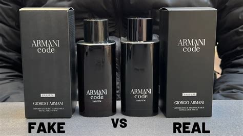 how to spot fake armani code cologne|armani code smells like.